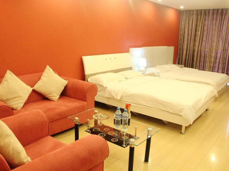 Binjiang Hangzhou Dushangju Hotel Apartment المظهر الخارجي الصورة